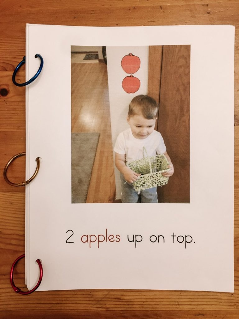 10 apples up on top activity