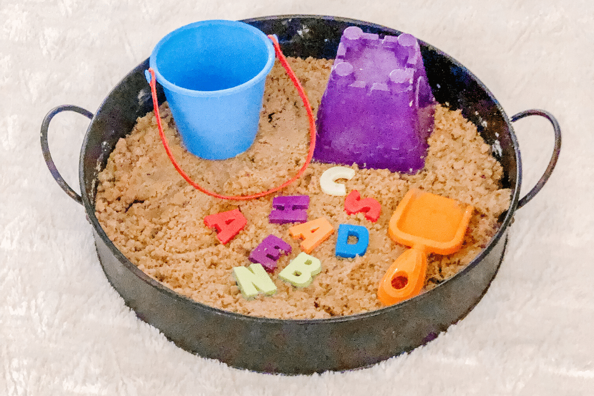 DIY Beach Moon Sand – Summer Sensory Play for Kids