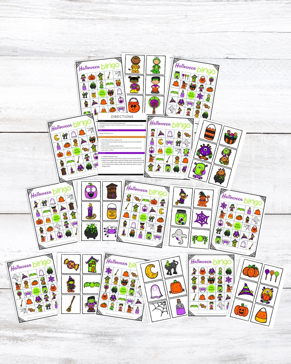 halloween printable bundle set (5)