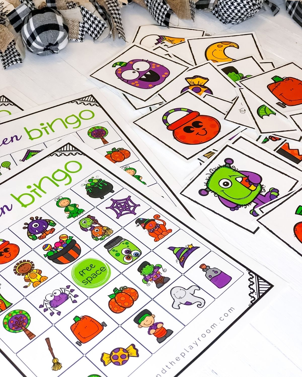 halloween printable bundle set