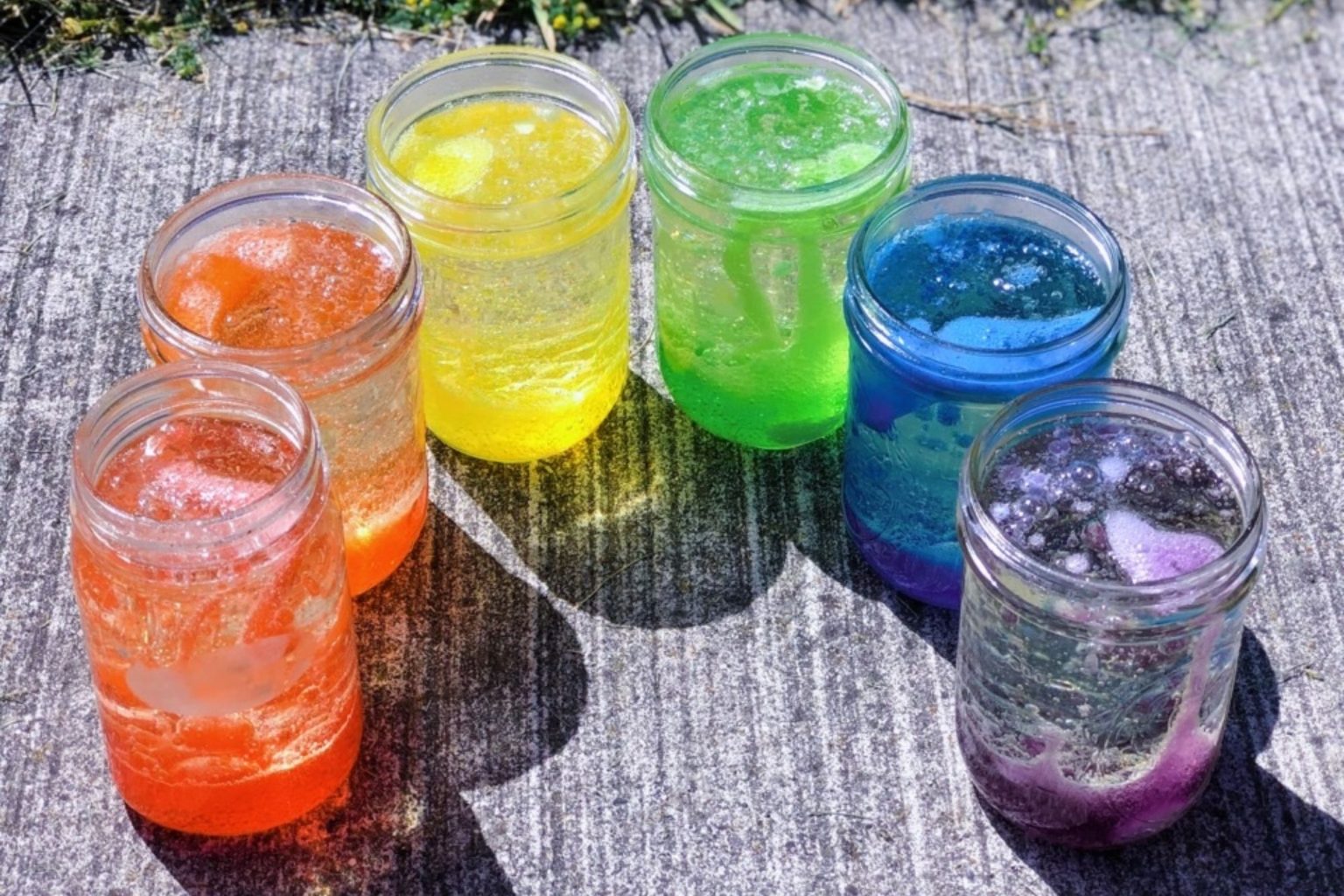 Rainbow Rain Science Experiment - Beyond The Playroom