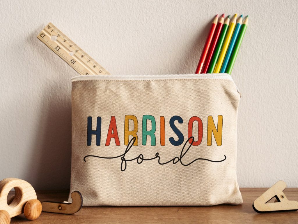 personalized full name pencil case