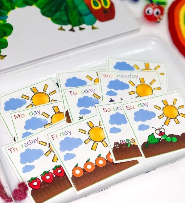 Very Hungry Caterpillar Sequencing Cards